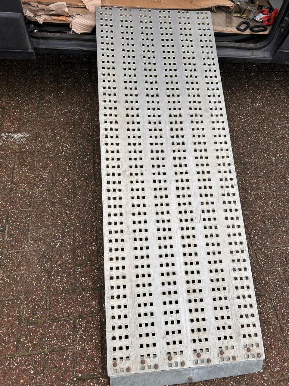 Aluminium oprijplaat