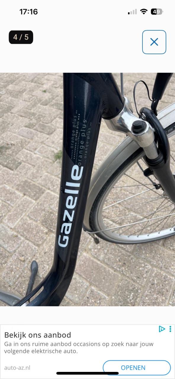 Gazelle Orange Plus Dames - 7 Versnellingen, Framemaat 57