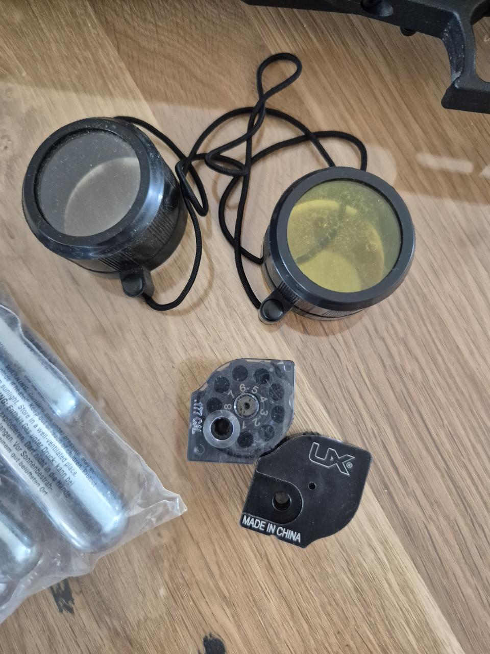 Umarex Fusion II CO₂ luchtbuks 4,5 mm + richtkijker + toebehoren