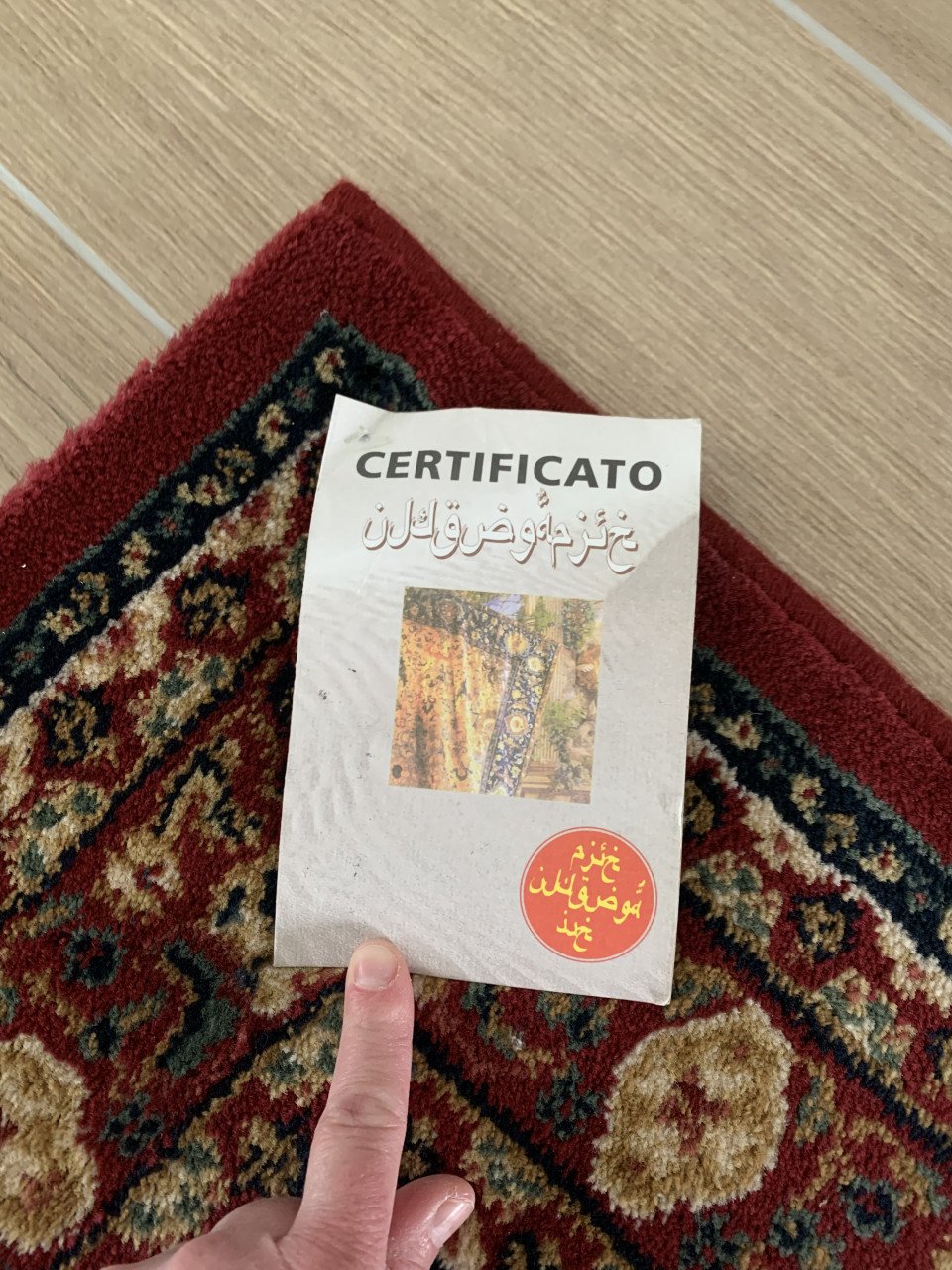 ✨Schitterend Sfeervol NIEUW Vintage Vloerkleed Zuiver Scheerwol ✨