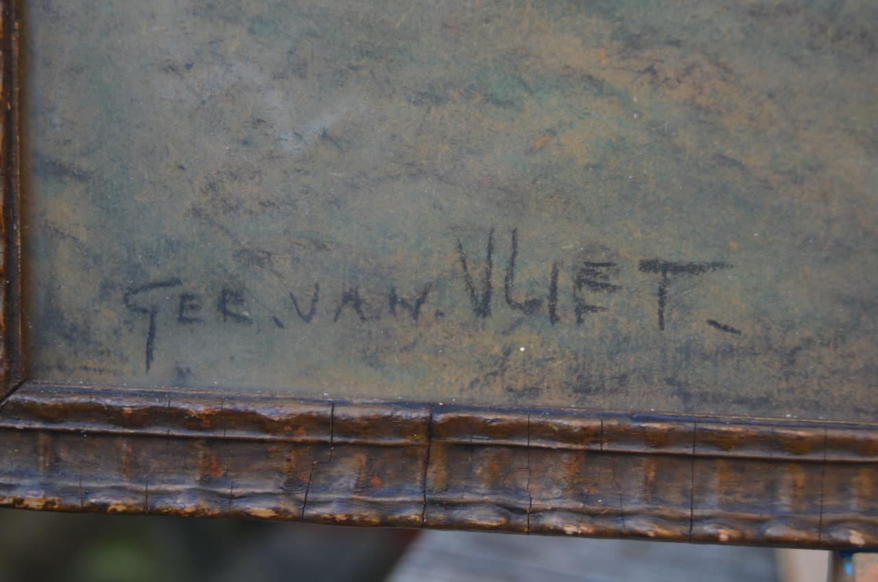 Ger van Vliet 'Zicht op een bolwerk' jaren '20/'30