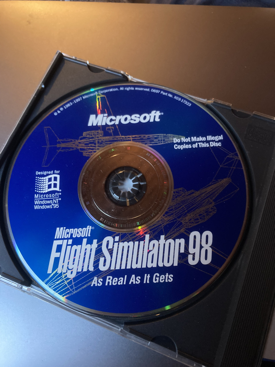 Vintage Flight simulator 98