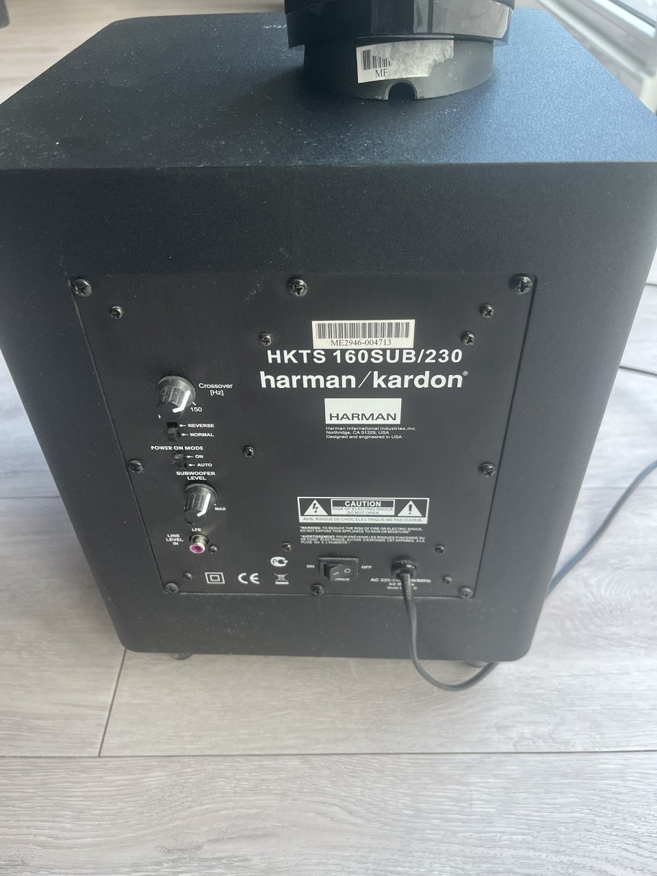 Subwoofer van Harman Kardon