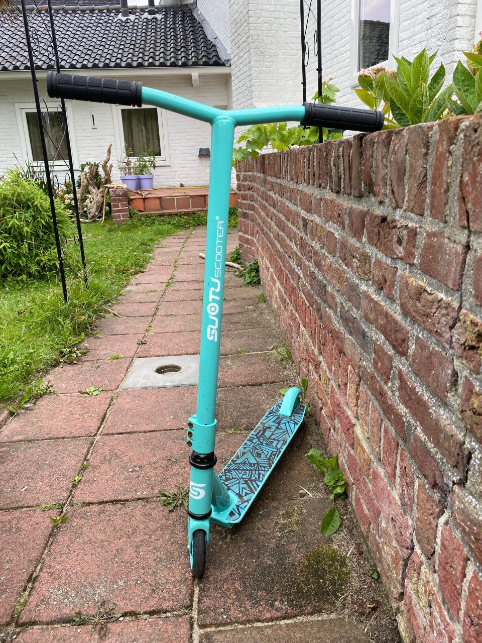 Mooie Turquoise Suotu Stuntstep