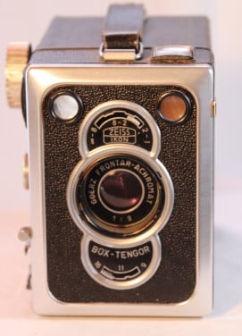 Antieke Camera  ZEISS IKON met tas
