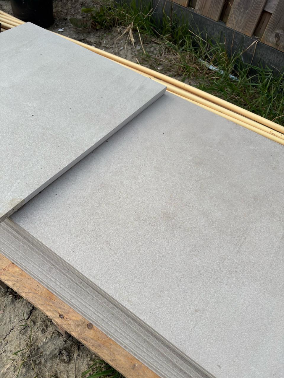 Restpartij tegels 120x60, 60x60, 120x120