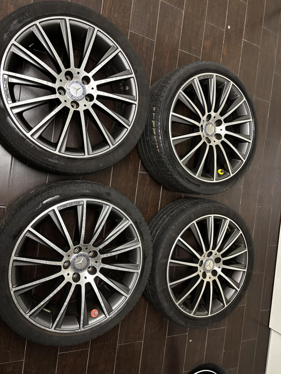 Te koop AMG 19” breedset  velgen