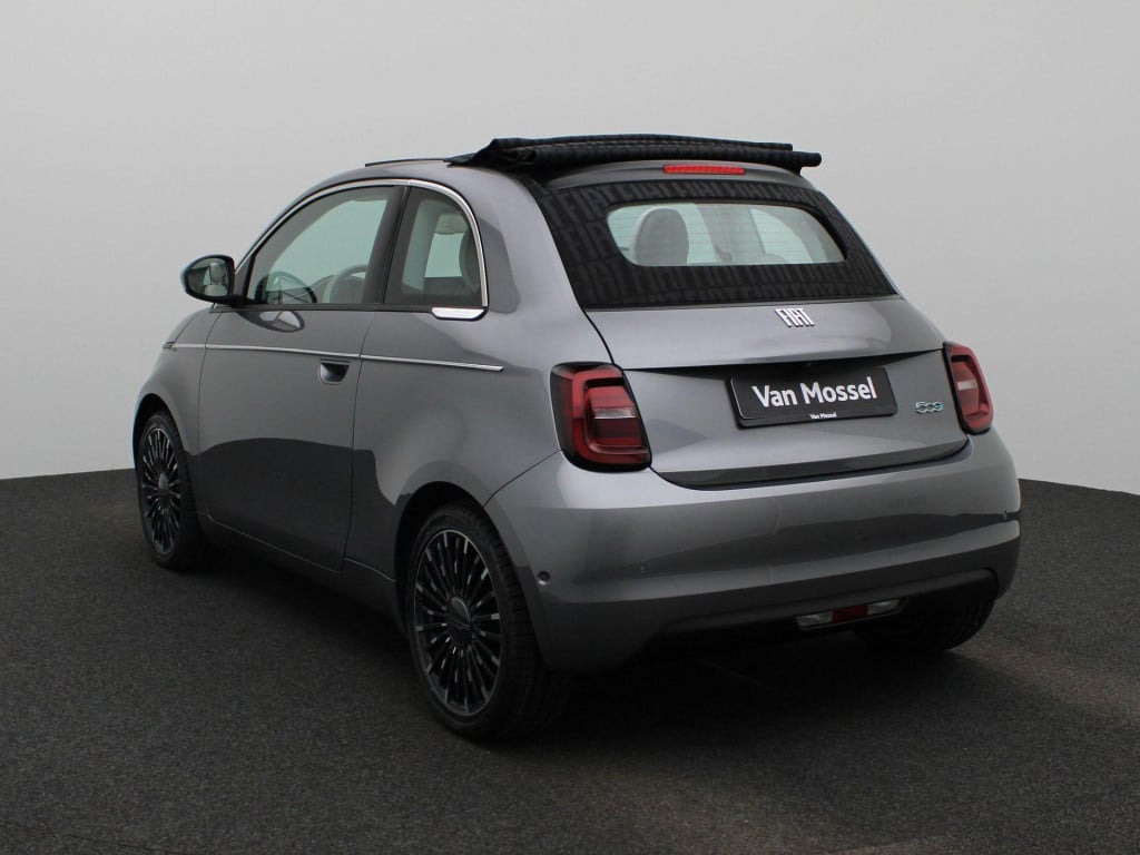 Fiat 500e c la prima 42 kwh leren bekleding - navigatie - camera - adapt. c
