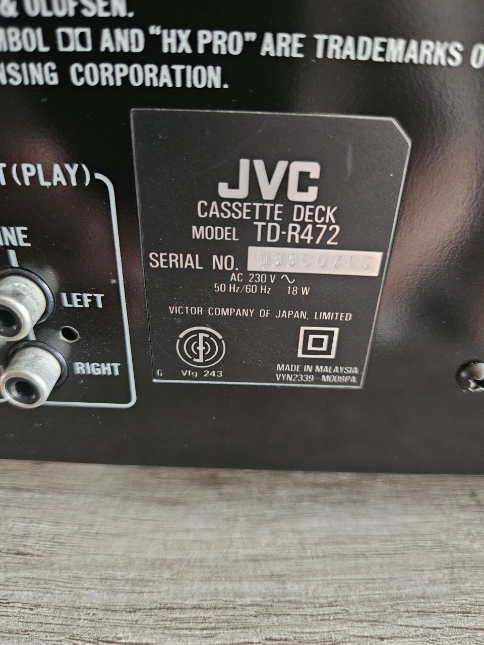 Leuk werkend JVC cassette deck | TD-R472 | auto-reverse, zeer nette staat