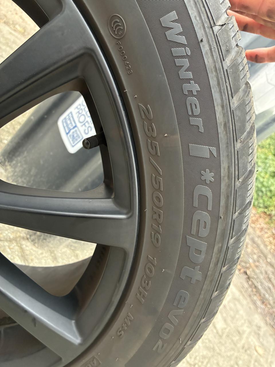 Winterbanden met velg