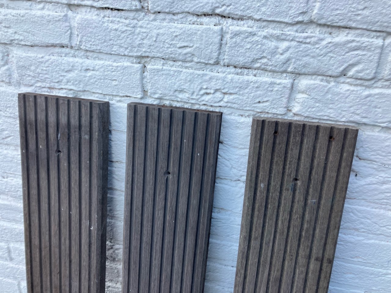 50 vlonderplanken van hardhout