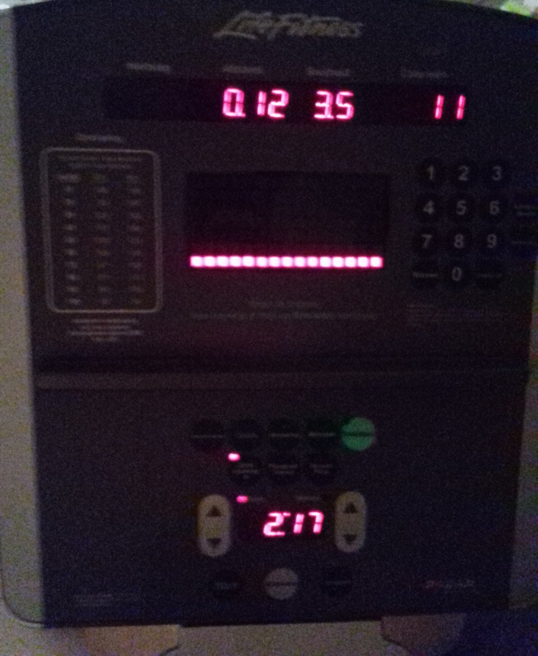 LifeFitness 95Xi Crosstrainer Sportschool kwali Life Fitness