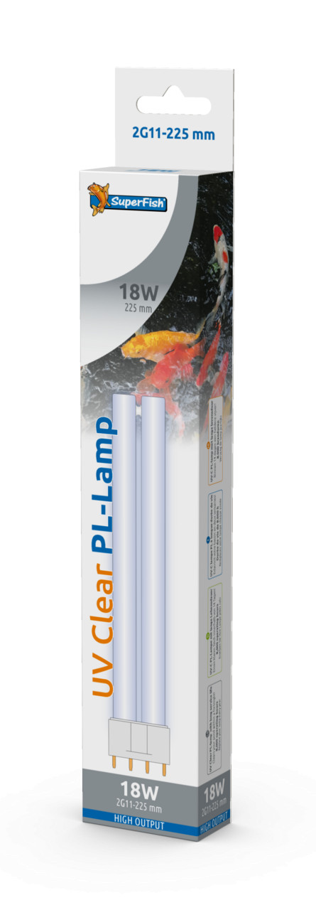 Superfish UV PL-lamp 18 Watt (2G11)