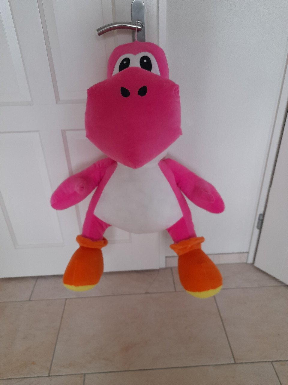 Grote Roze Knuffel 85 x60 cm ( z.g.a.n.)
