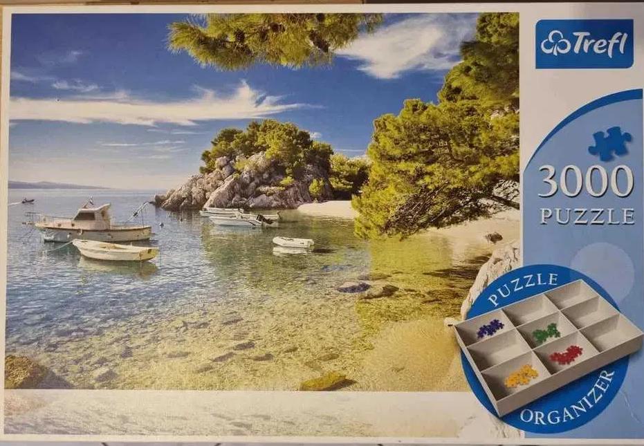 Trefl Puzzel 3000st "Boten"