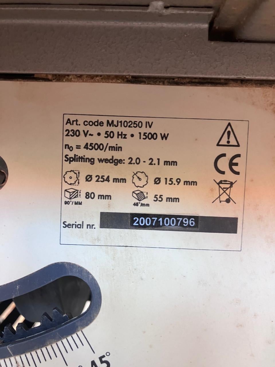 Handige zaagtafel, 1500 watt