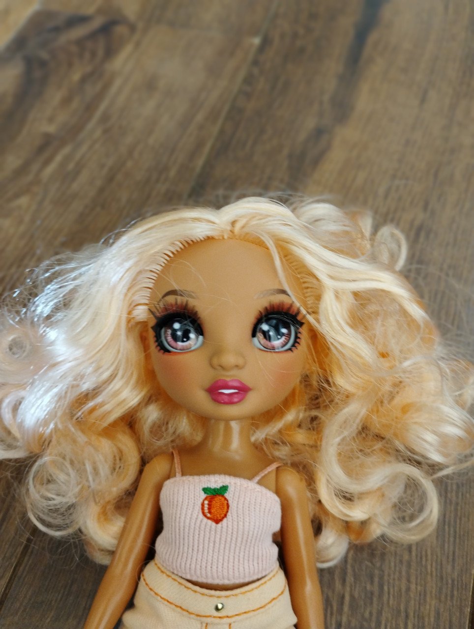 Rainbow high fashion pop georgia bloom peach