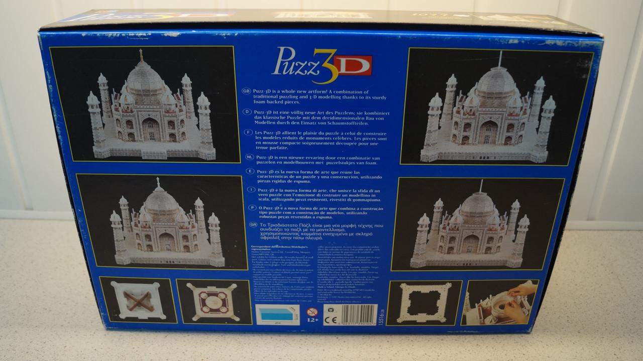 MB Puzz3D van de Taj Mahal 1077 stukjes