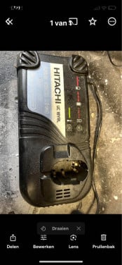 Oplader gezocht