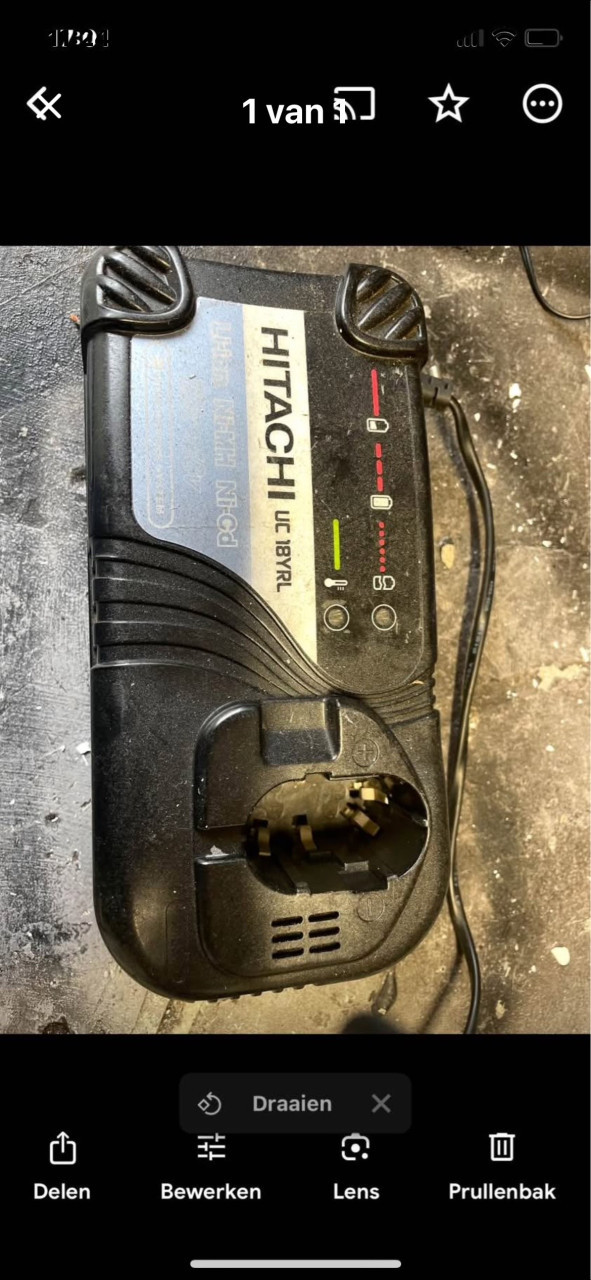 Oplader gezocht