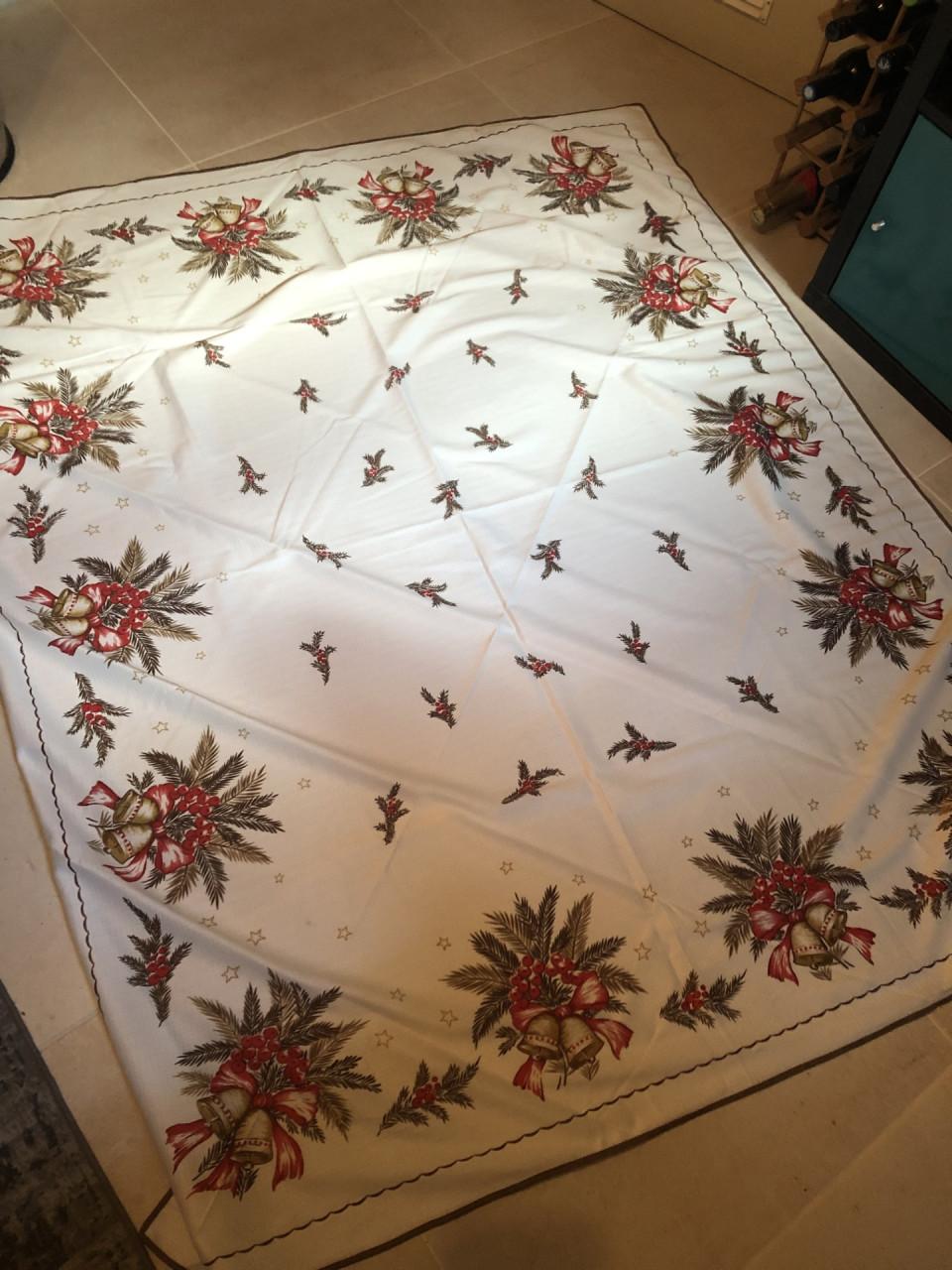 3 tafelkleden voor kerst