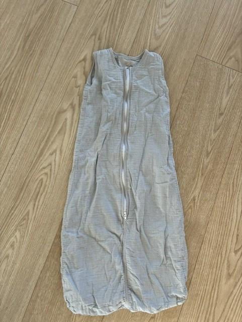 Grijze dunne slaapzak / zomerslaapzak Bambino 100 cm