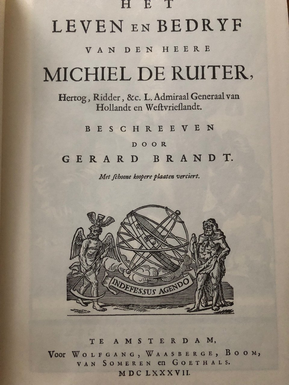 Het leven en bedryf van Michiel de Ruyter