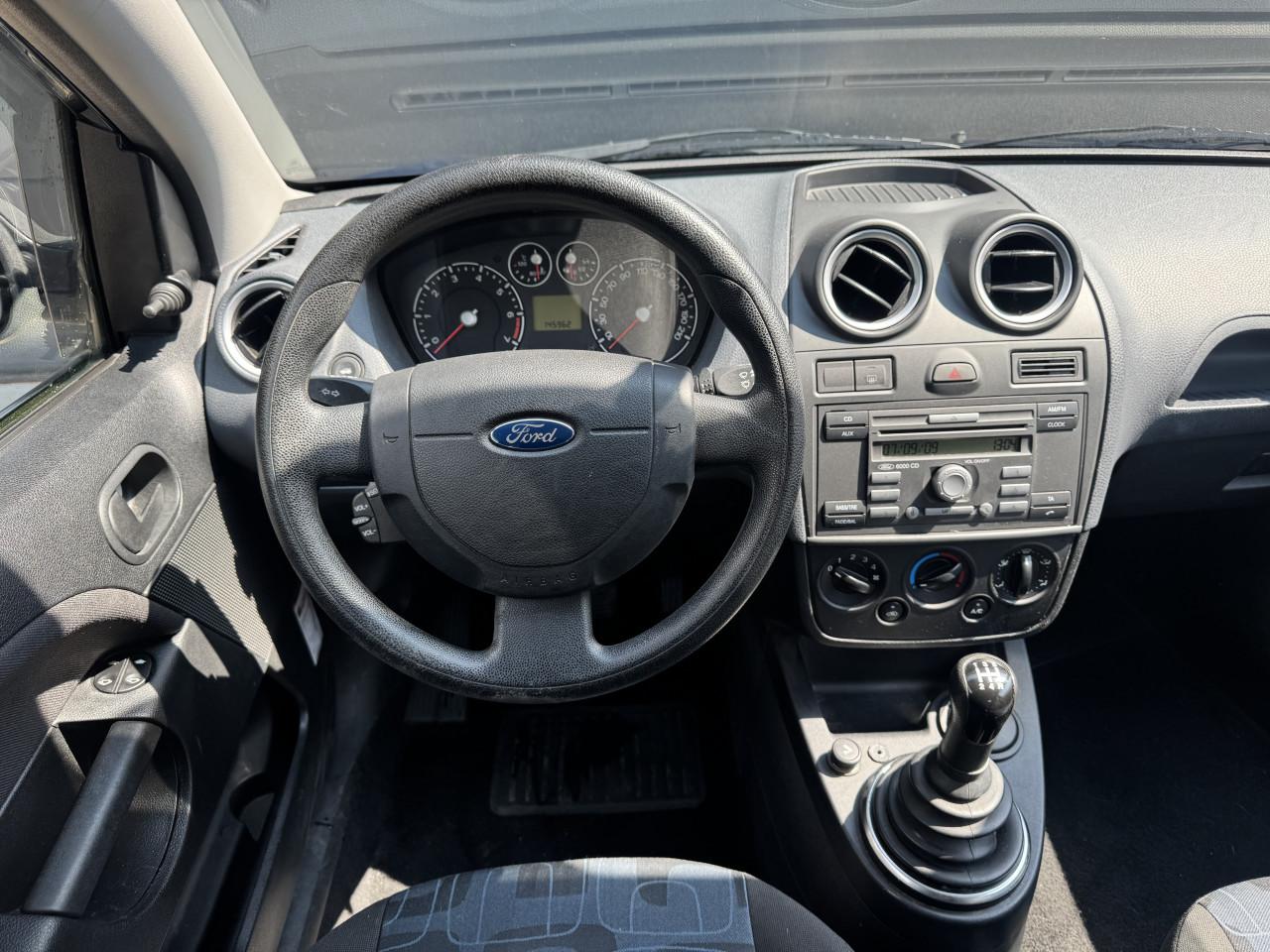 Ford Fiesta 1.3 51KW Futura 3DRS 2007 Blauw Airco Apk Nap