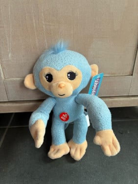 Knuffel aap met geluid