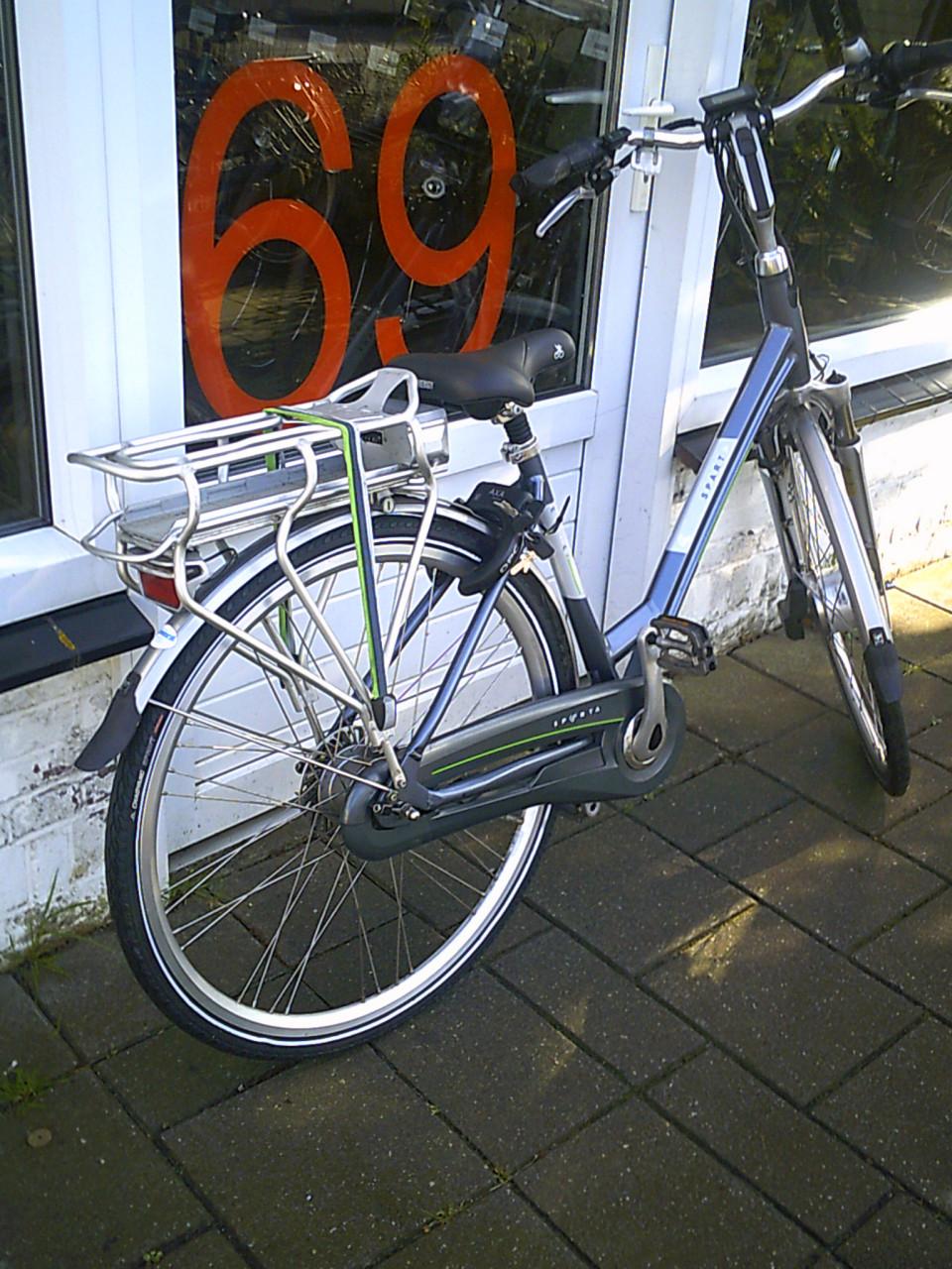 Gebruikte Sparta Emotion C4 damesfiets 48cm verende zadelpen 8 versnelling