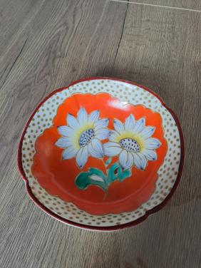 Antiek Japans Silvercrown York porselein schaaltje