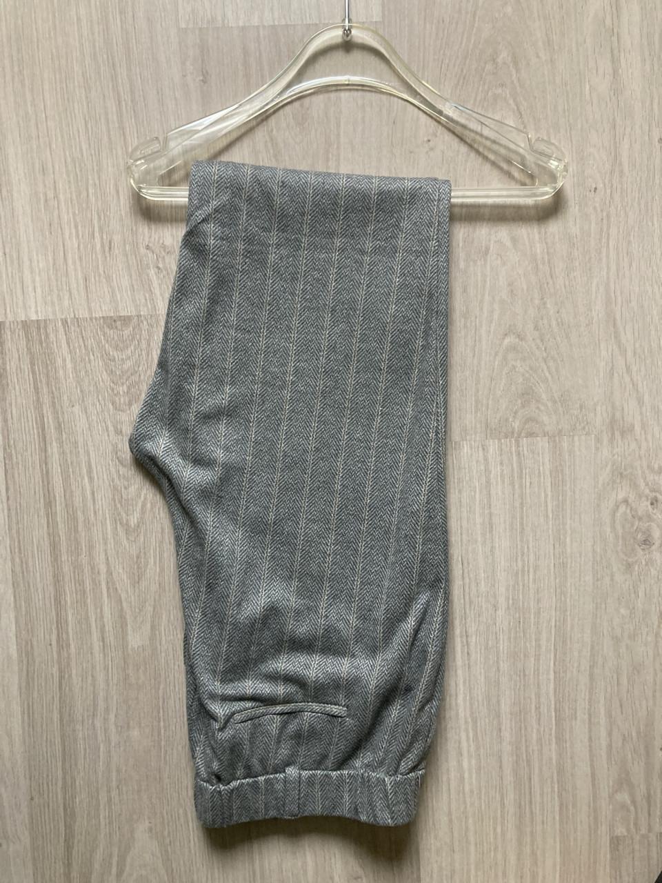 Broek grijs  / gestreept van Raphaela by Brax