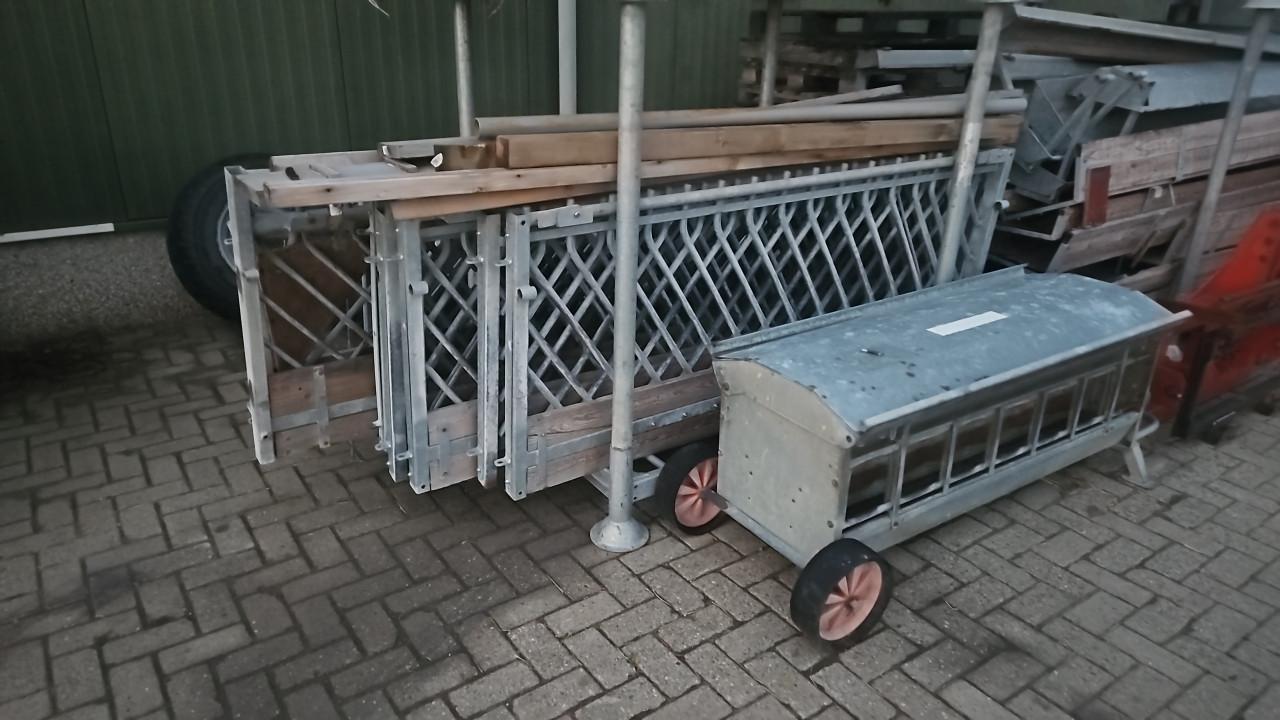 Voerhekken/stalinrichting schapen