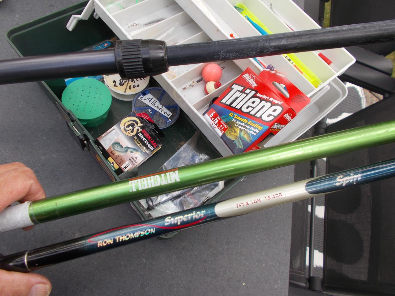 Complete binnenwater hengelset direct visklaar