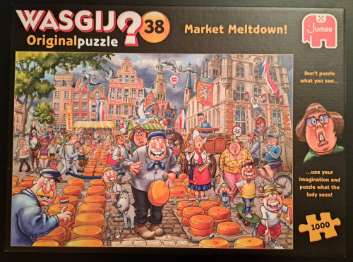 WASGIJ 38 Original - Market Meltdown! - 1000 stukjes