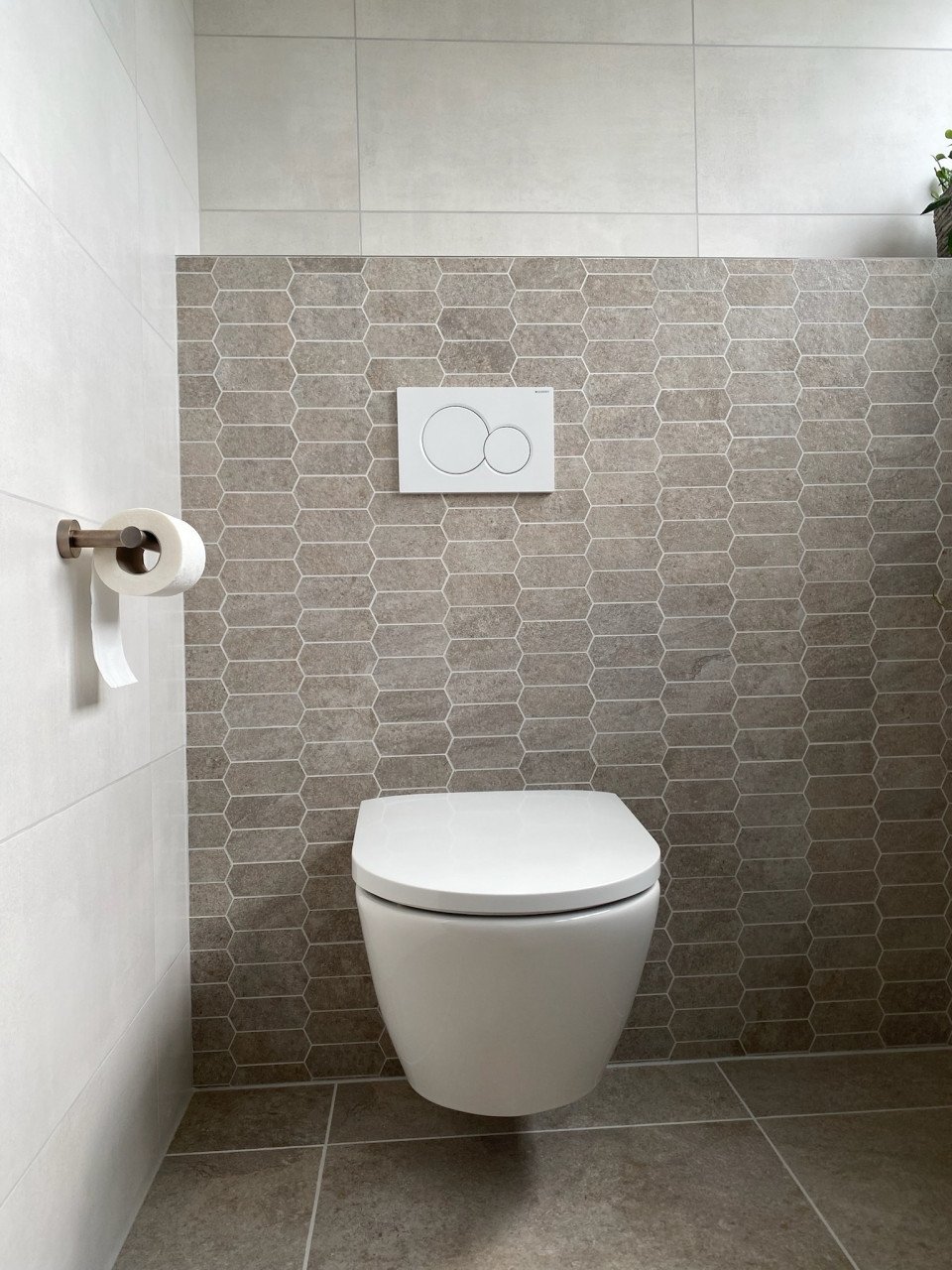 NIEUW Hexagon wandtegels Villeroy en Boch Bourgogna Decor Beige