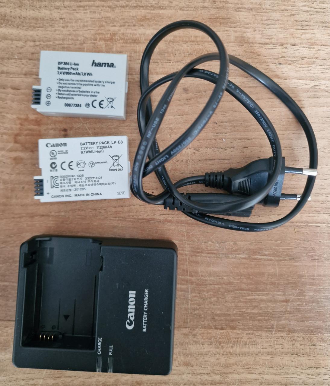 Canon EOS 550D met extra's