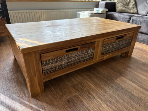 Salontafel met lades