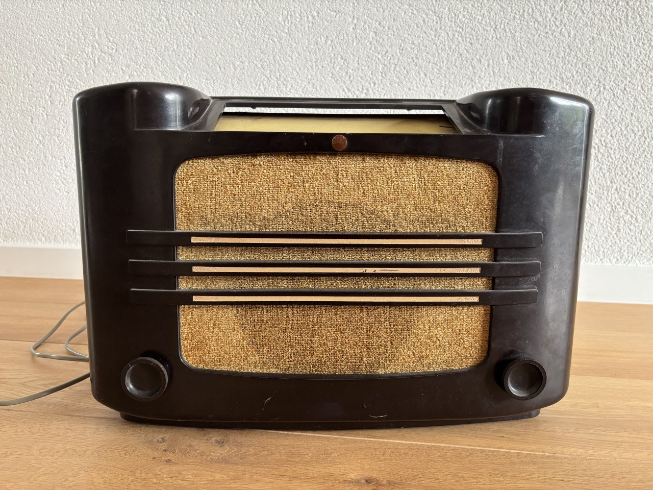 Vintage Philips radio bakeliet eind jaren '30