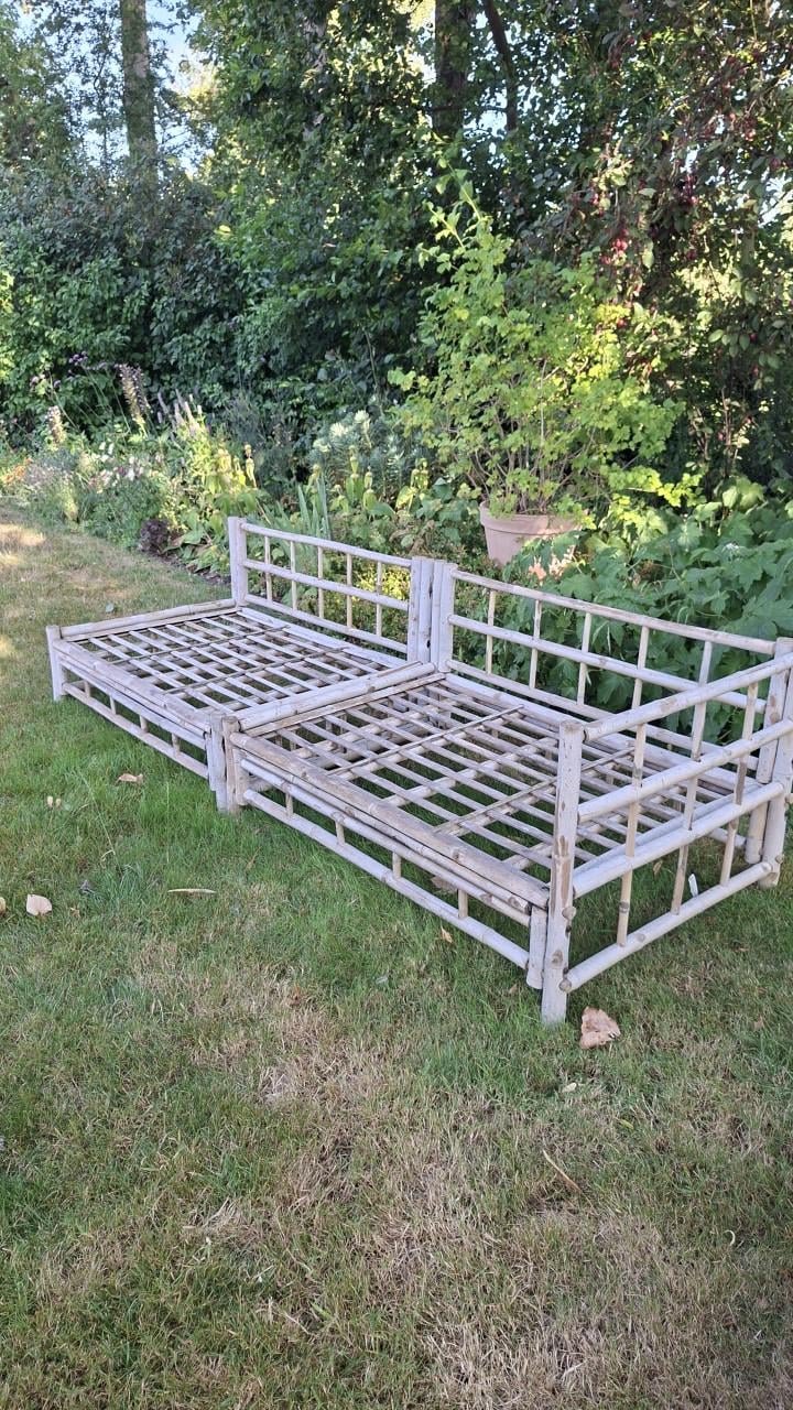 Loungeset | Tuinbank | Bamboe | Tarifa