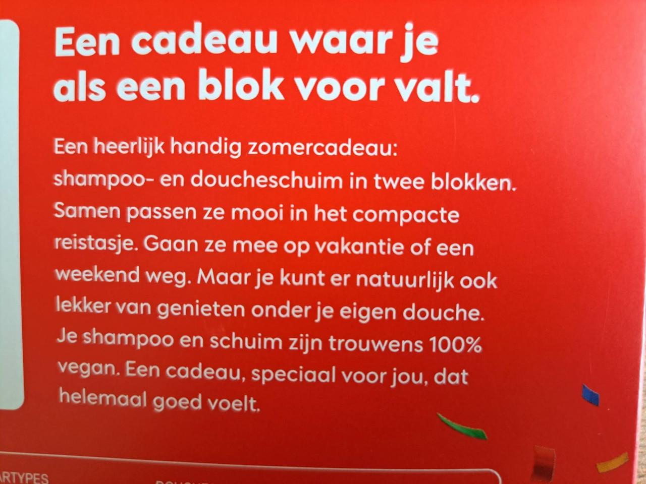 Doucheblok lavendel en shampoo blok alle haartype van de Hema/postcodeloter
