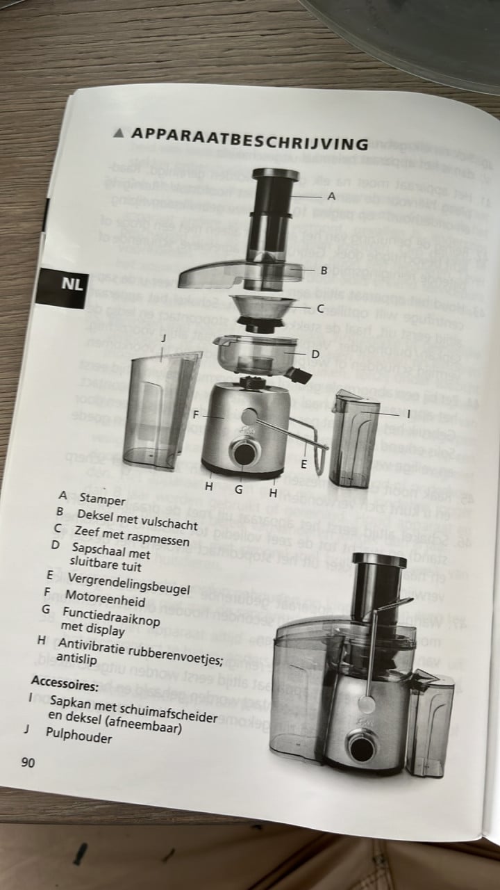 Keukenmachine juicer Solis
