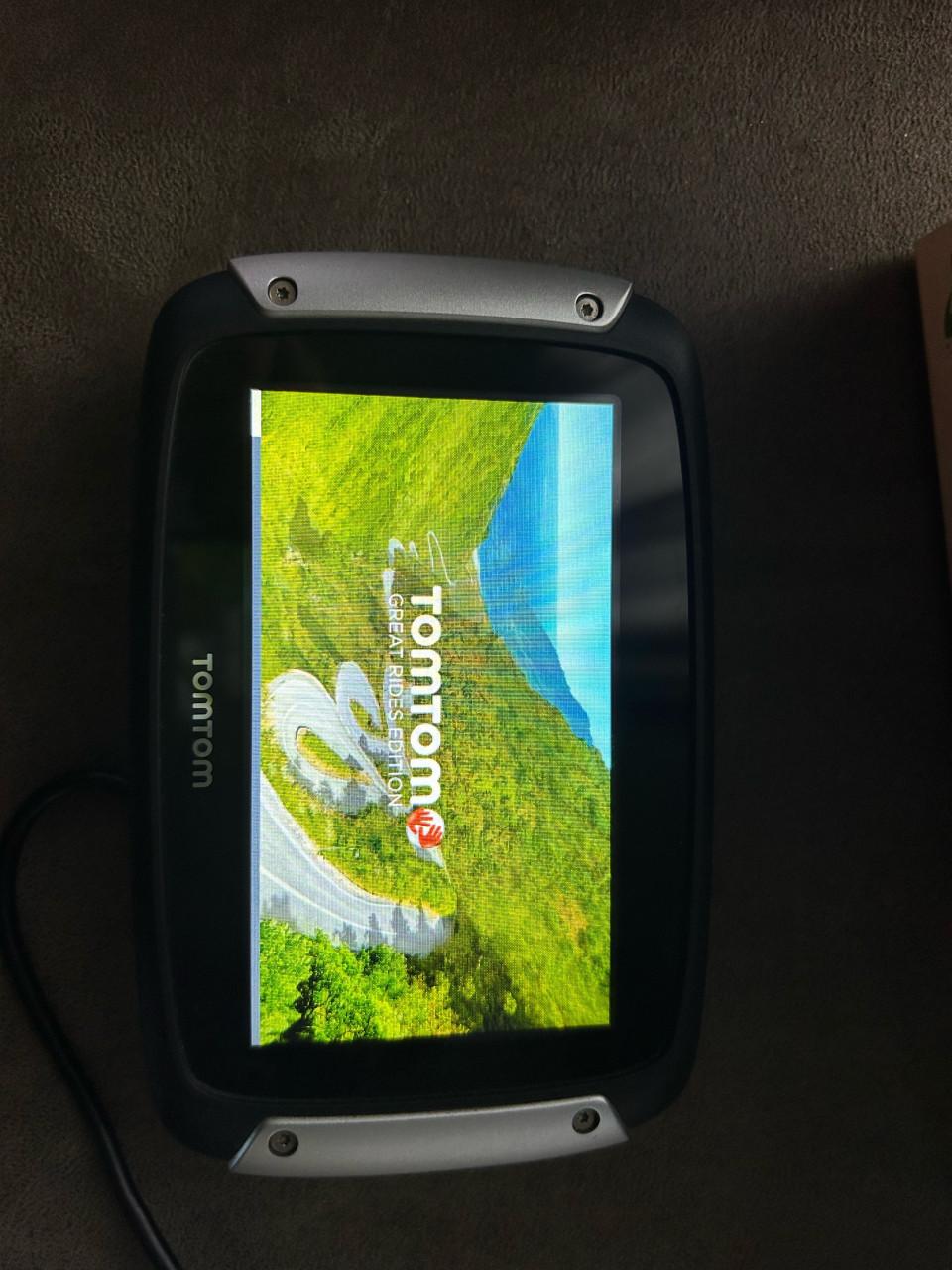 Tomtom rider motornavigatie met toebehoren