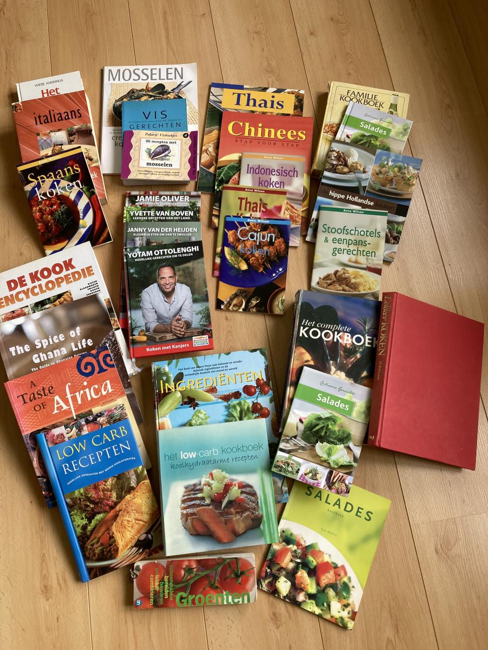 Diverse kookboeken (25 stuks)