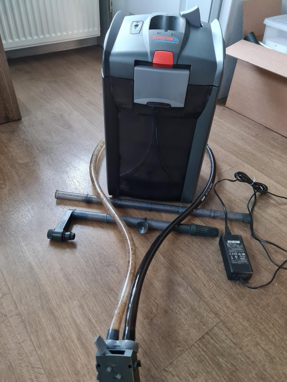 Juwel rio 240 en Eheim pomp