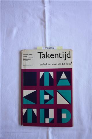 Takentijd taaltaken voor de 6e klas ISBN: 9014685114 Euro 10,00