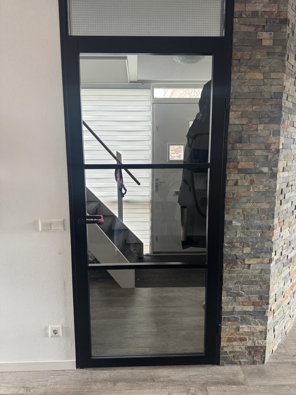 Opdek binnendeuren glas – zo goed als nieuw (2 stuks)