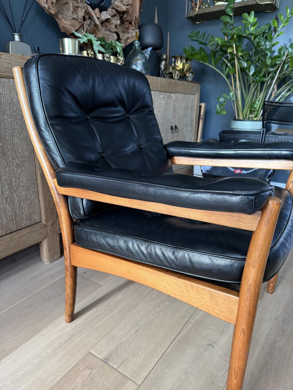 G Mobel fauteuil voor Göte Mobler Sweden jaren 70