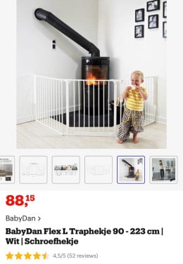 Babydan flexibel traphek