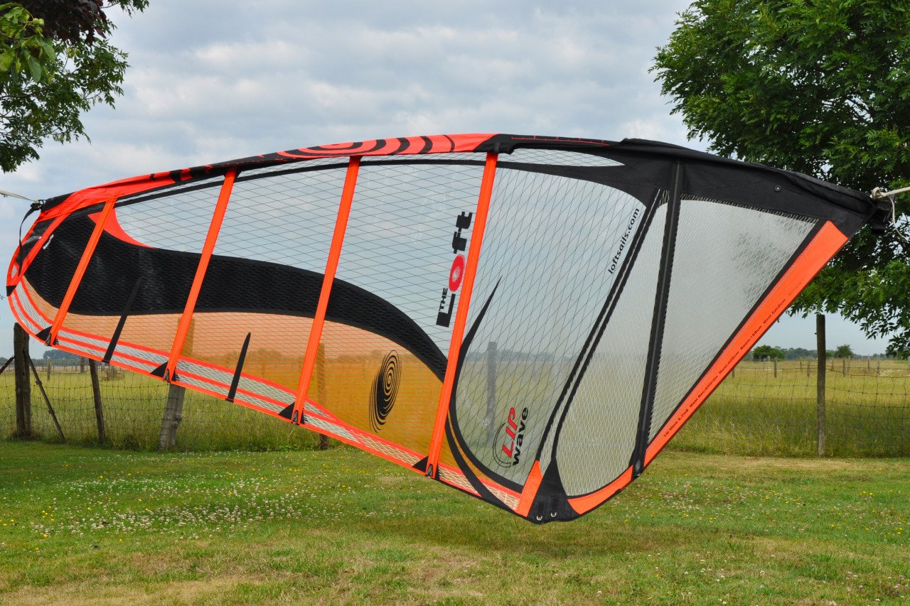 3.9 - 4.3 - 4.7m2 LoftSails LipWave zeilen set